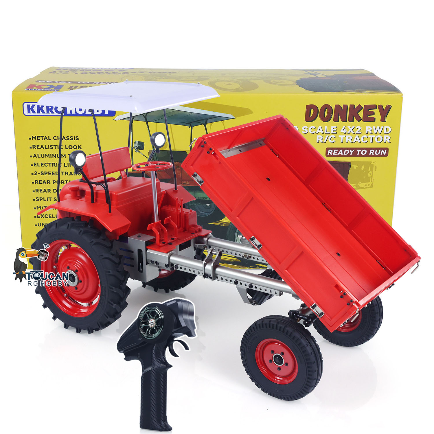1/10 RC 농장 트랙터 자동차 4x2 모델 DONK - Rc Hobby Farm 리뷰 및 가격